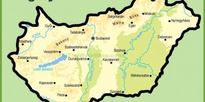 Budapesta քարտեզի վրա